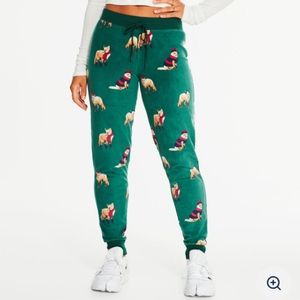 Aeropostale's Winter Foxes Polyfleece Sleep Jogger